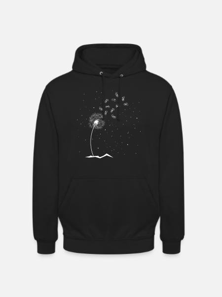 Pusteblume Bicycles - (F.m) - Unisex Hoodie - black