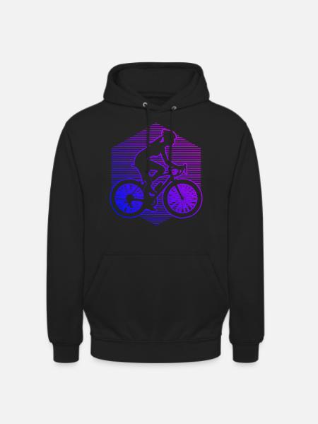 Cyclists Cycling Cycling - Unisex Hoodie - black
