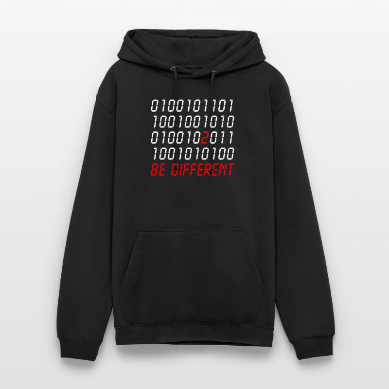 0100101 be different nerd programer gift idea Unisex Hoodie