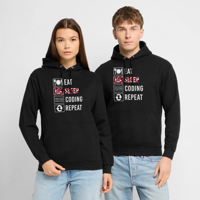Cadeau de programmation de code Sweat-shirt à capuche unisexe