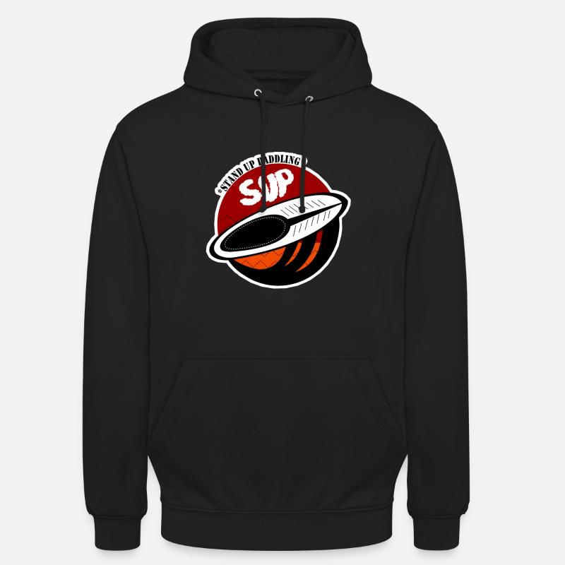 SOUPER - Sweat-shirt à capuche unisexe - noir