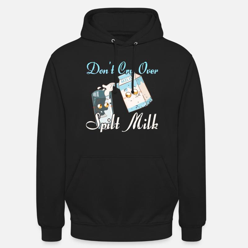 Milch Milchmann Milchtrinker - Unisex Hoodie - Schwarz