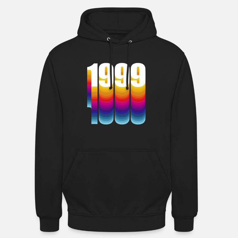 1999 Année de naissance - Sweat-shirt à capuche unisexe - noir