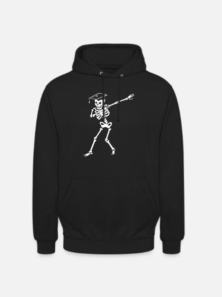 Skeleton Closure - Unisex Hoodie - black