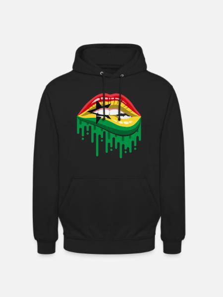Ghana Pride - Unisex Hoodie - black