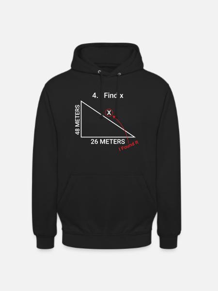 I Love Math - Unisex Hoodie - black