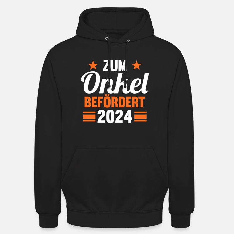Werdender Onkel 2042 - Unisex Hoodie - Schwarz