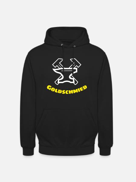 Goldschmied - Unisex Hoodie - Schwarz