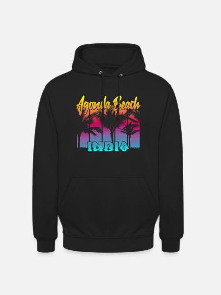 Agonda Beach India - Unisex Hoodie - Schwarz