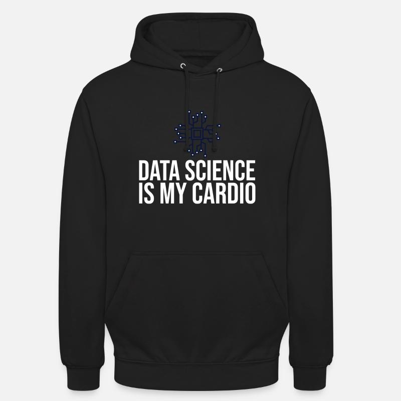 Datenwissenschaftler Data Science Wissenschaft - Unisex Hoodie - Schwarz