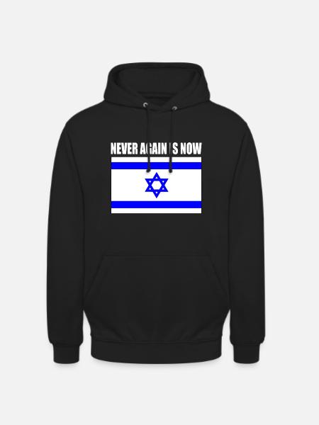 Never again is now - Unisex Hoodie - black