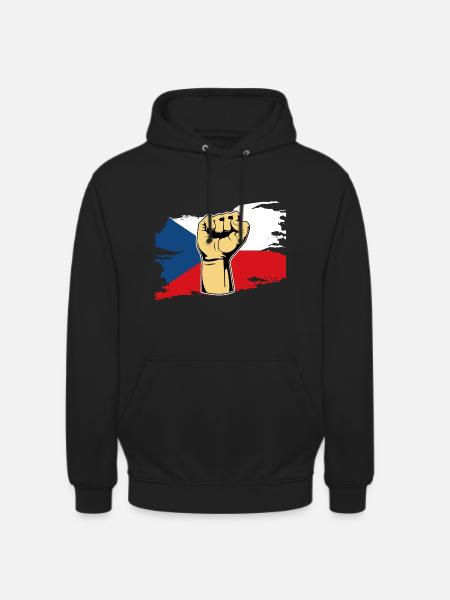 Faust République tchèque - Sweat-shirt à capuche unisexe - noir