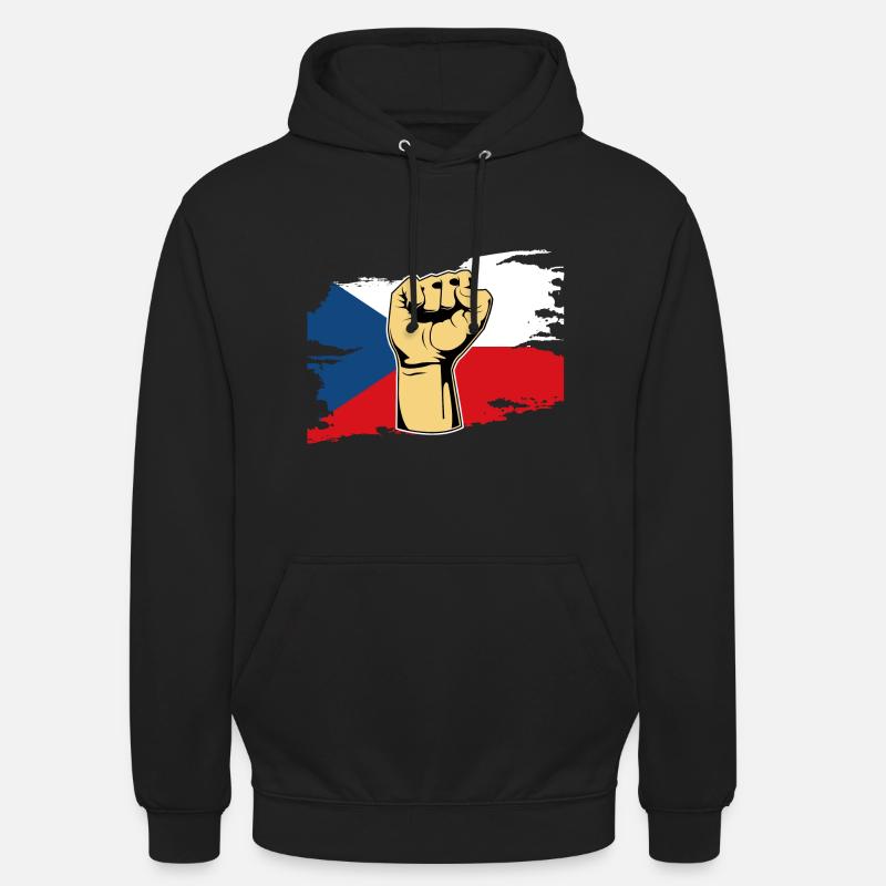 Faust République tchèque - Sweat-shirt à capuche unisexe - noir