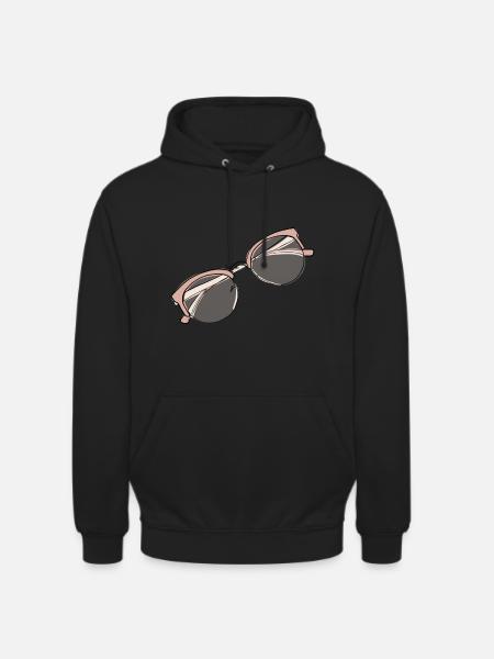 Brille Symbol Boho - Unisex Hoodie - Schwarz