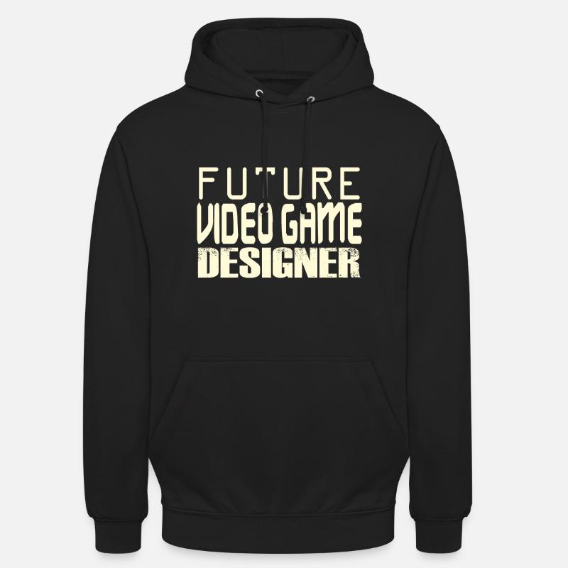 Future Video Game Designer - Unisex Hoodie - Schwarz