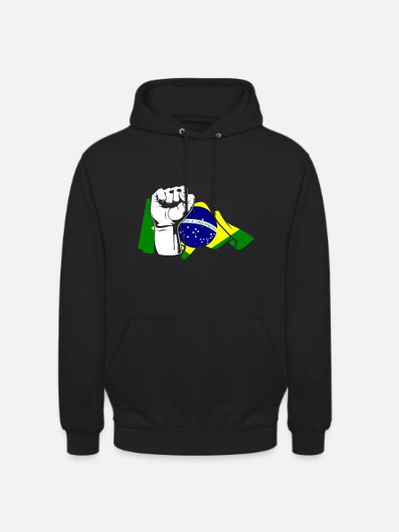 Faust Brésil brésilien - Sweat-shirt à capuche unisexe - noir
