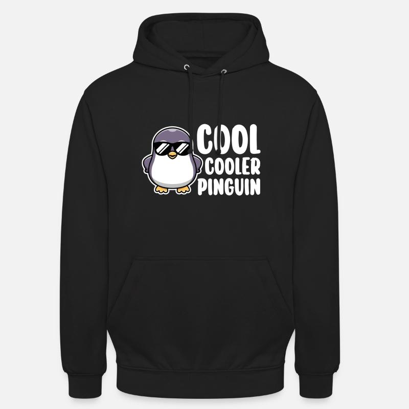 Pinguin - Unisex Hoodie - Schwarz