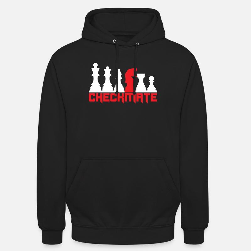 Schach matt - Unisex Hoodie - Schwarz