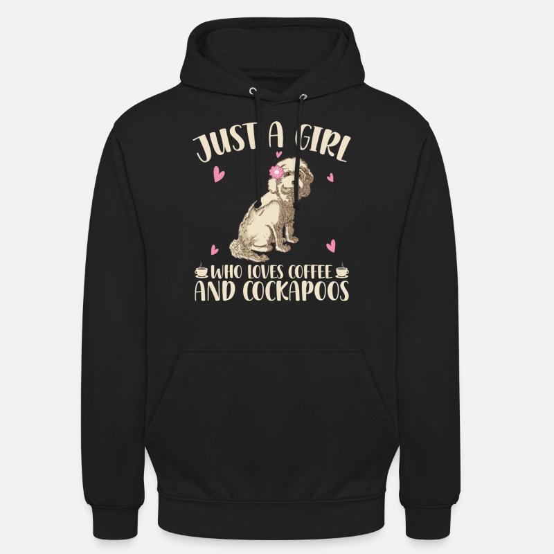 Cockapoo - Luvtröja unisex - svart