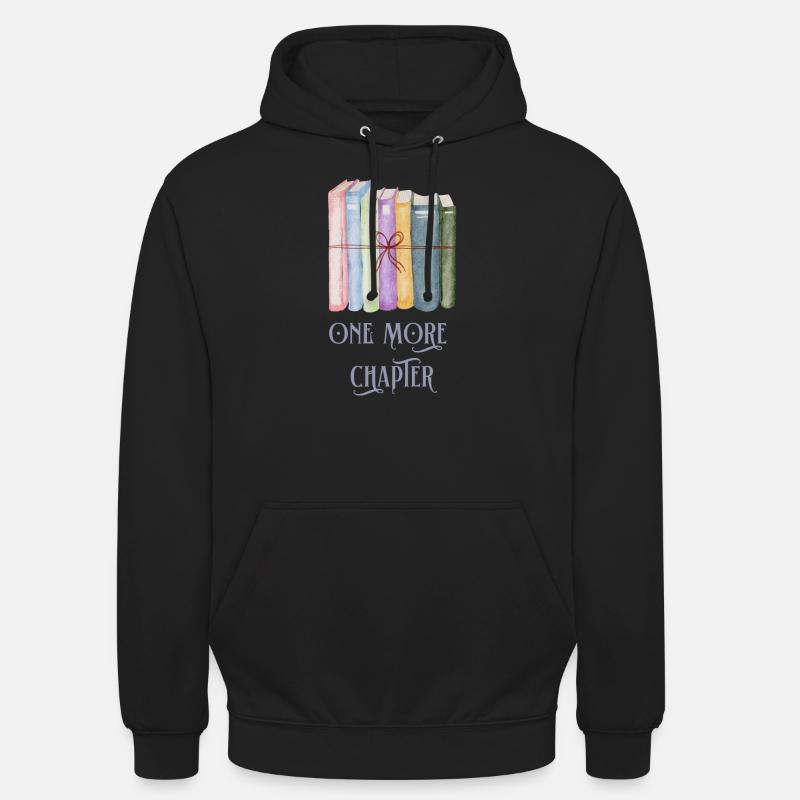 Un chapitre de plus - Sweat-shirt à capuche unisexe - noir