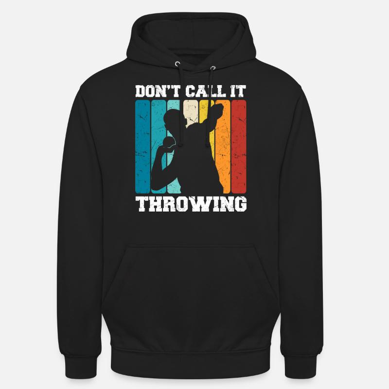 Kugelstoßen - Unisex Hoodie - Schwarz