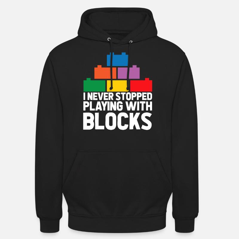 Constructeur de briques Bâtiment en briques Maître constructeur Sweat-shirt à capuche unisexe