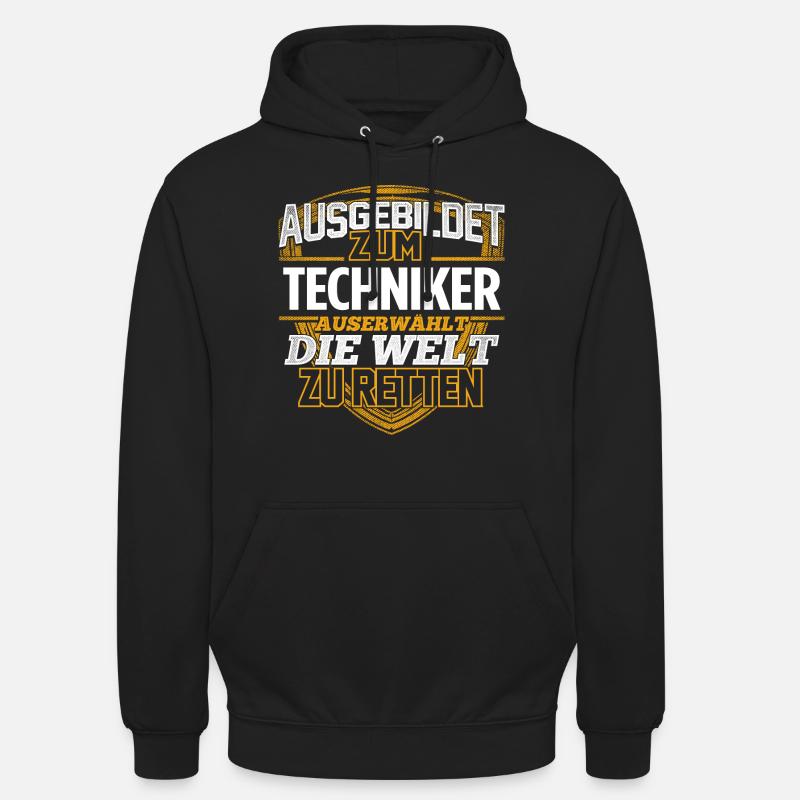 TECHNIKER - Der Auserwählte - Unisex Hoodie - Schwarz