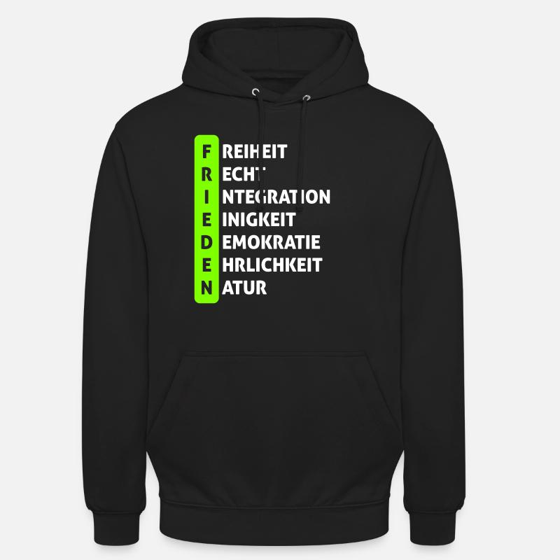 F R I E D E N Unisex Hoodie