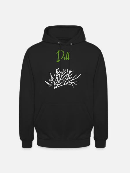 Dill Herbs - Unisex Hoodie - black