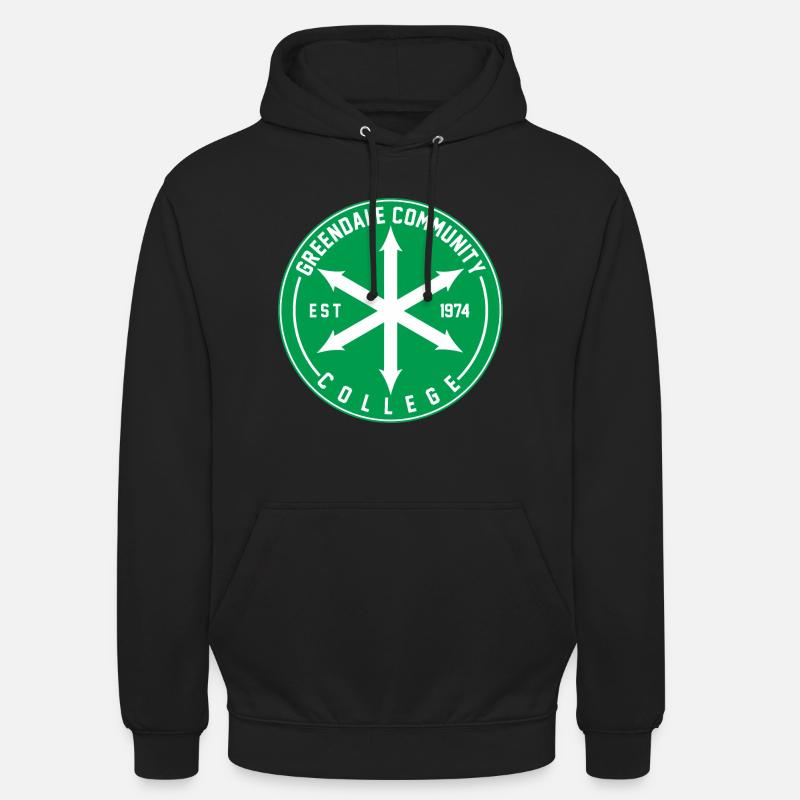 Graphique de la communauté - Sweat-shirt à capuche unisexe - noir