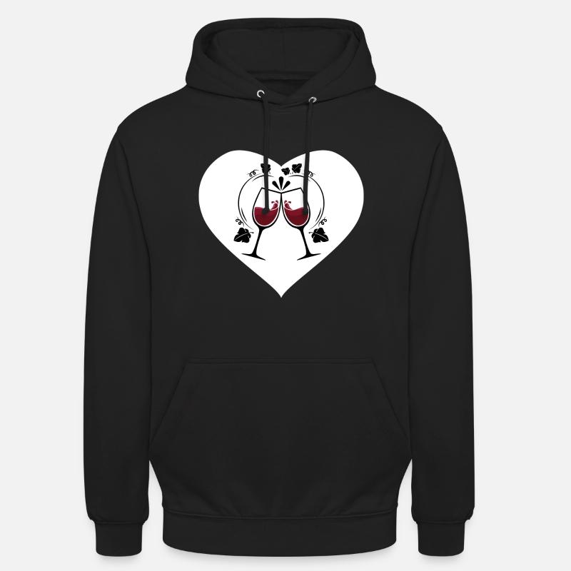Winzer Weinbauer - Unisex Hoodie - Schwarz