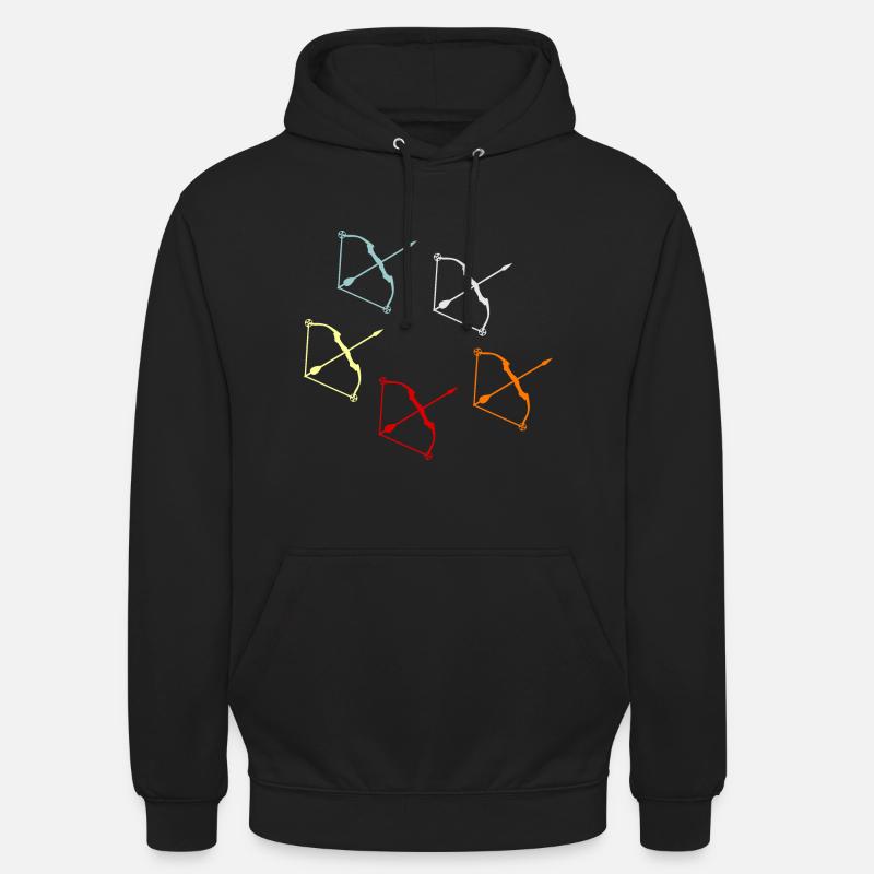Bogenschießen - Unisex Hoodie - Schwarz