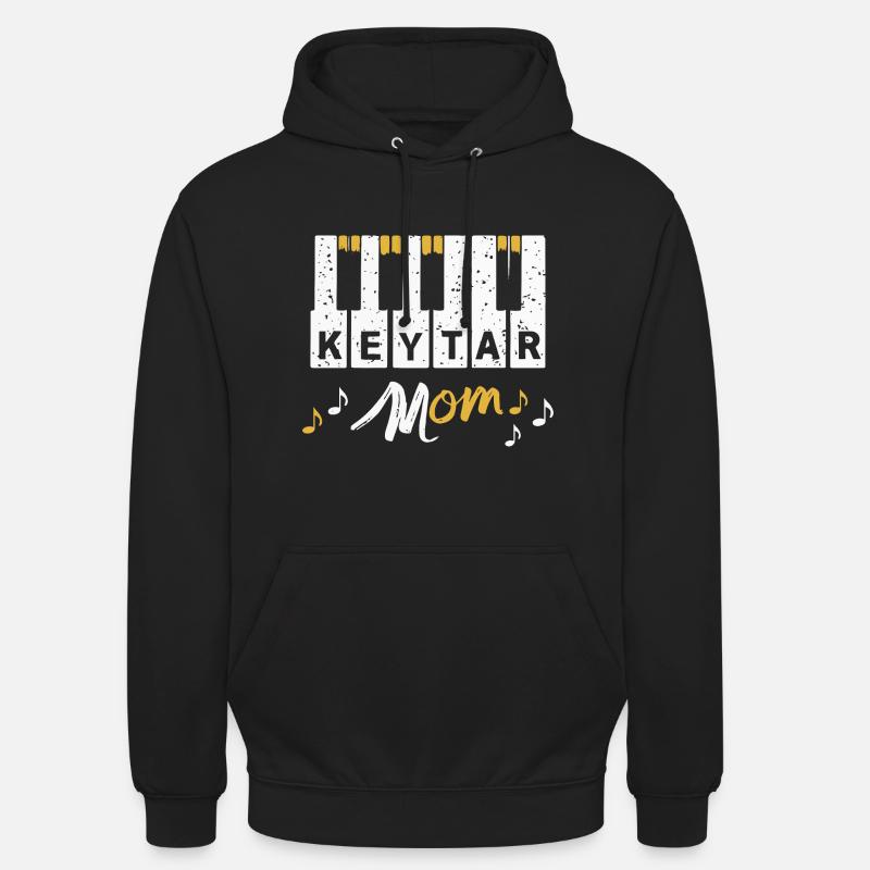 Cadeau clavier Keytar - Sweat-shirt à capuche unisexe - noir