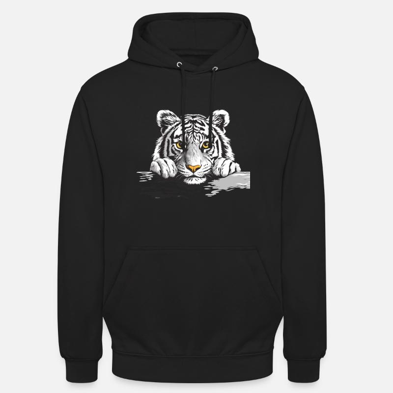 Tiger - Unisex Hoodie - Schwarz