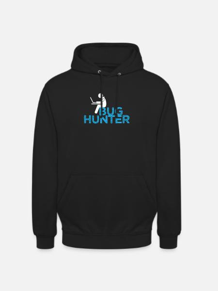 Programmierer-Fehlercode Lustiges Hacker-Entwickler-Geschenk - Unisex Hoodie - Schwarz