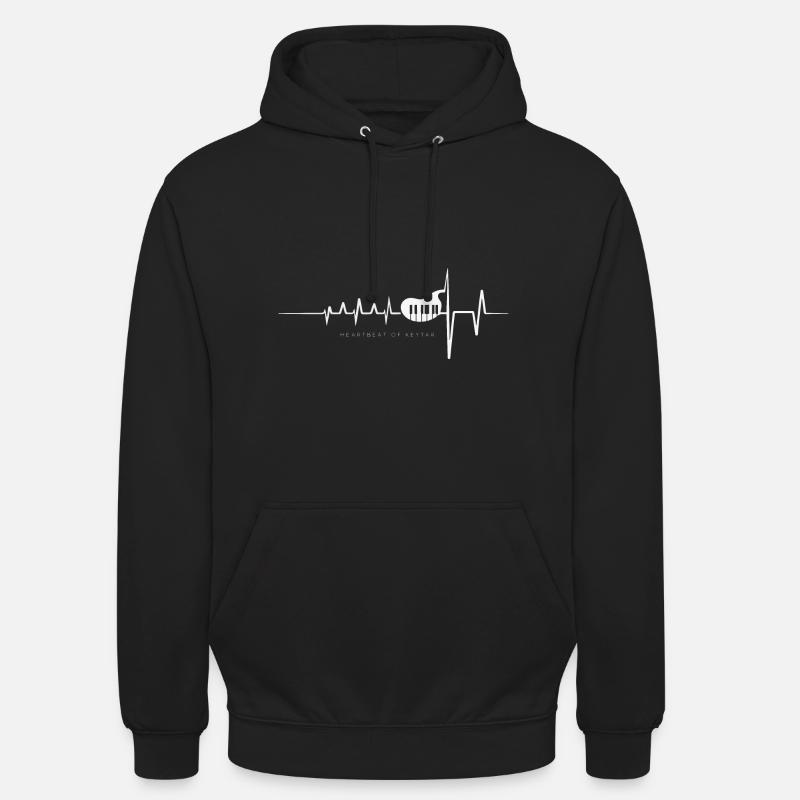Harmonica Playing Gift - Unisex Hoodie - black