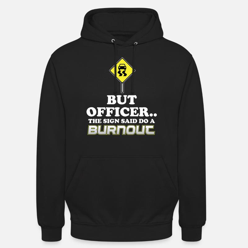 Burnout Funny Sarcasm Sarcastic Gift Idea - Unisex Hoodie - black
