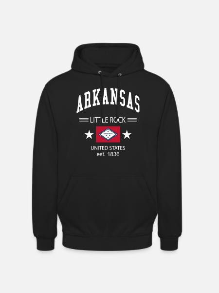 Arkansas - Unisex Hoodie - black