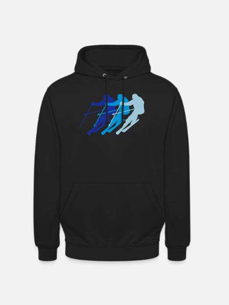 ski - Unisex Hoodie - black