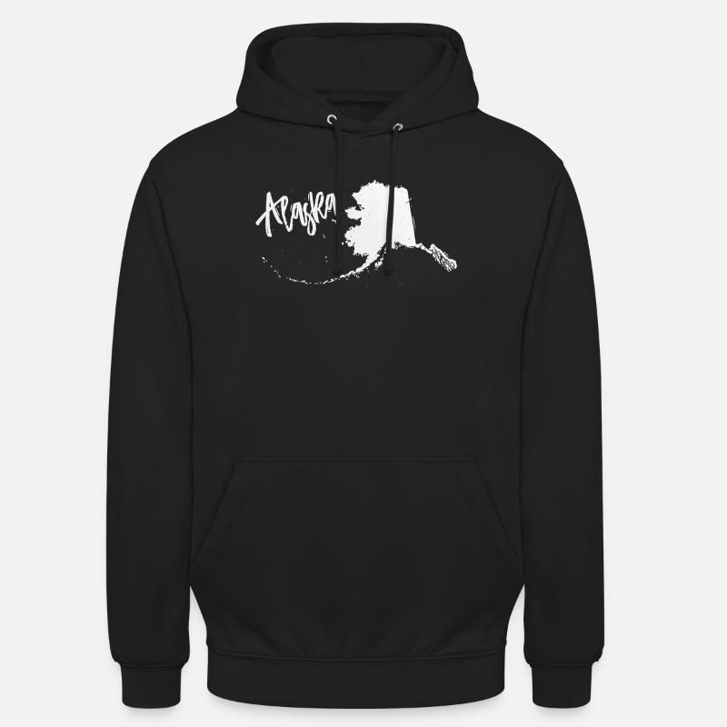 Alaska - Unisex Hoodie - Schwarz