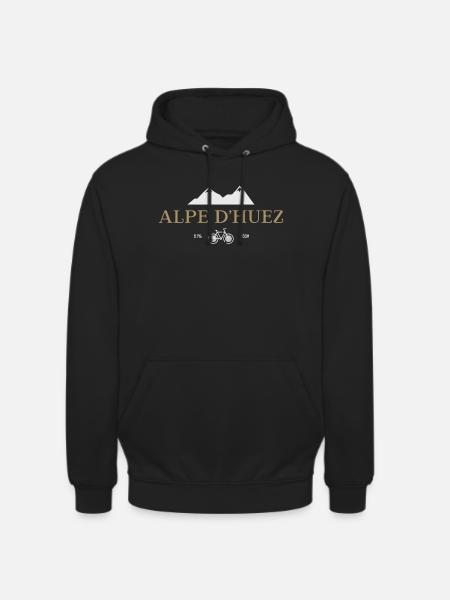 Alpe D'Huez - Unisex Hoodie - Schwarz
