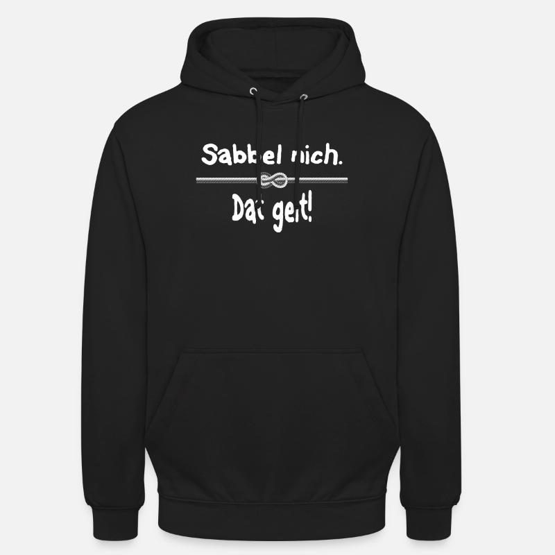 Sabbel nich. Dat geit! - Unisex Hoodie - Schwarz