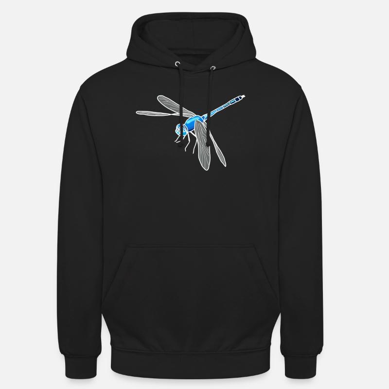 Libelle - Unisex Hoodie - Schwarz