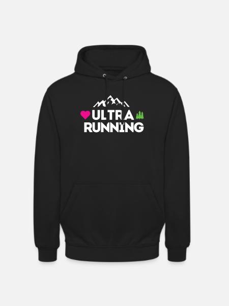 Ultra Running – My Love - Unisex Hoodie - black