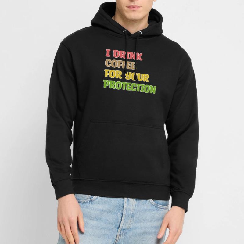Coffee Drinking Statement Coffee Drinker Humorous Unisex Hoodie