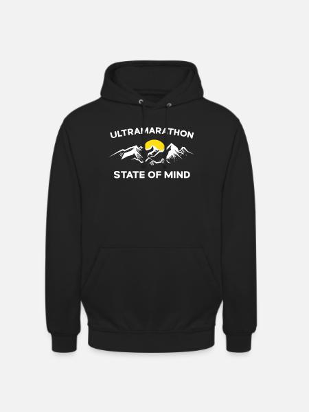 Ultramarathon - State of Mind - Unisex Hoodie - black