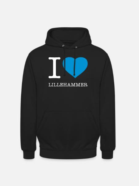 J’ADORE LILLEHAMMER - Sweat-shirt à capuche unisexe - noir