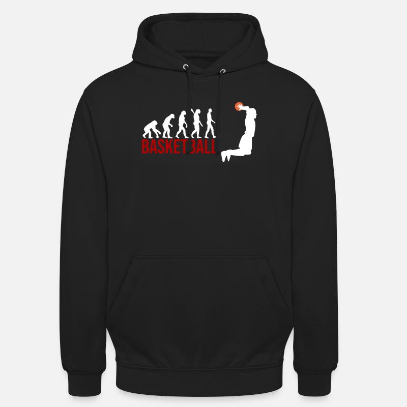 Evolution Basketball - Unisex Hoodie - Schwarz