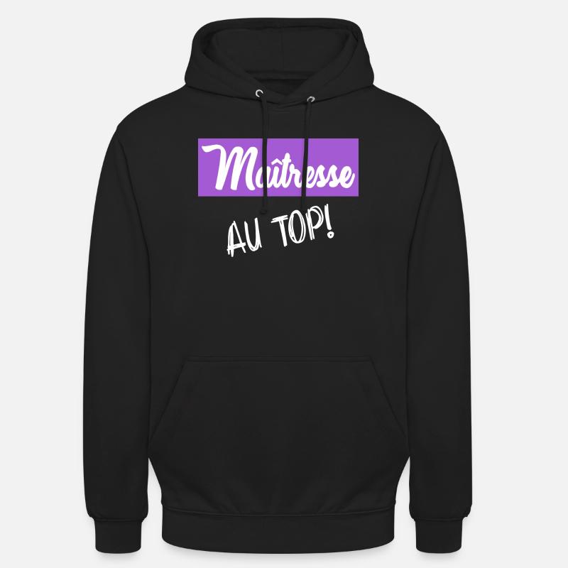 DANKE, HERRIN - Unisex Hoodie - Schwarz