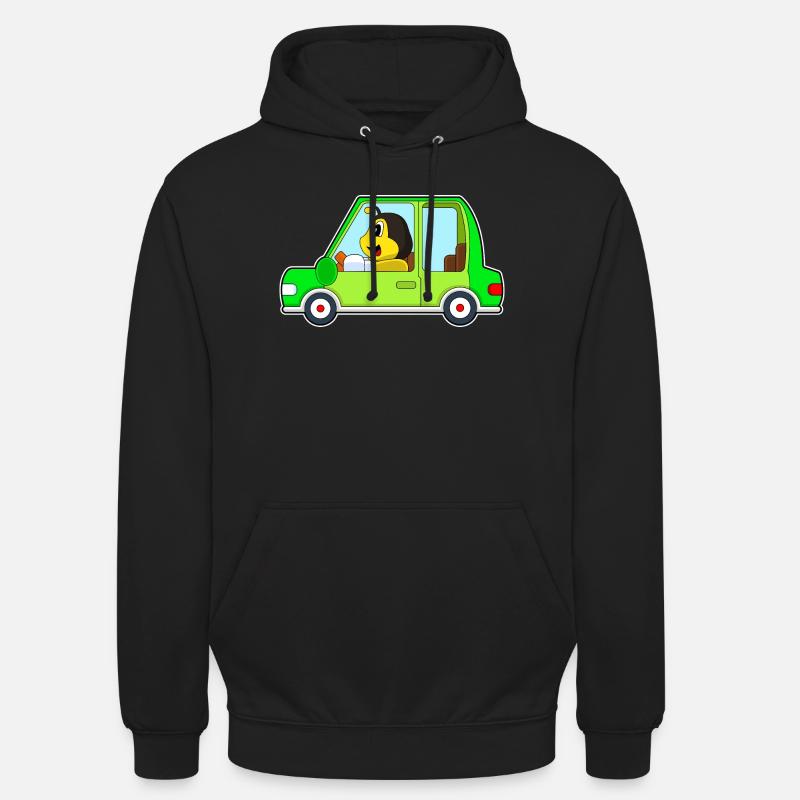 Voiture d’abeille - Sweat-shirt à capuche unisexe - noir